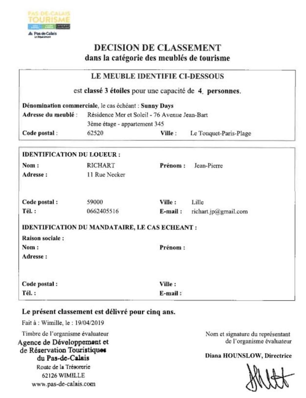 شقة Sunny Days - App 60 M2 Avec Balcon, 4 Pers, 3E Etage, Au Calme Et Ensoleille Le Touquet المظهر الخارجي الصورة